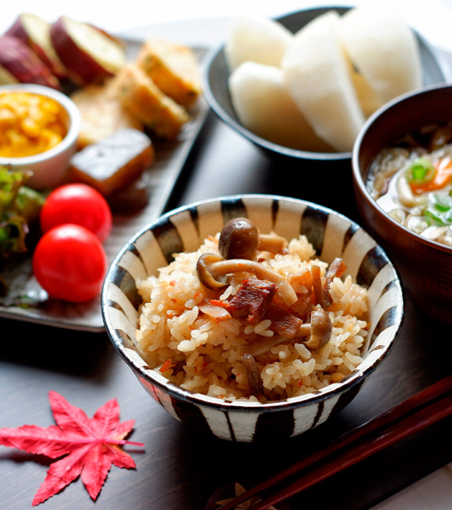 秋の食卓
