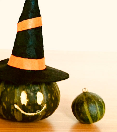 ハロウィンと坊ちゃんかぼちゃ