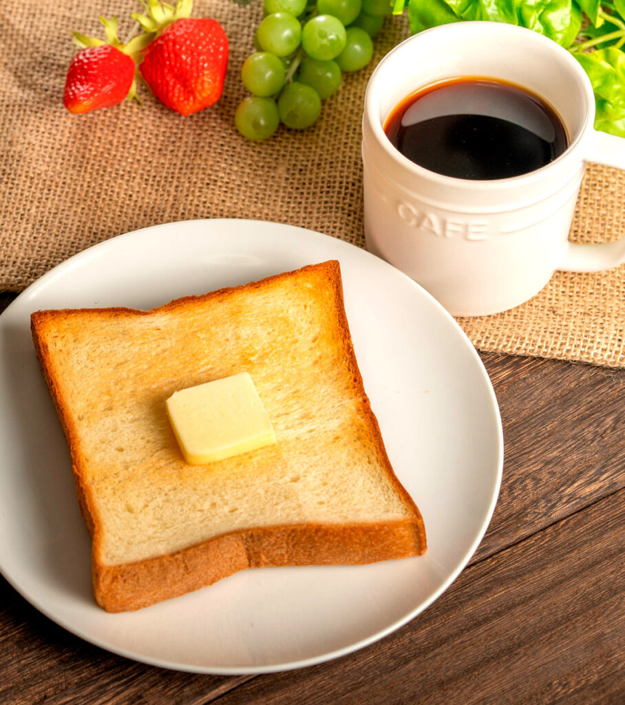 トーストとコーヒー